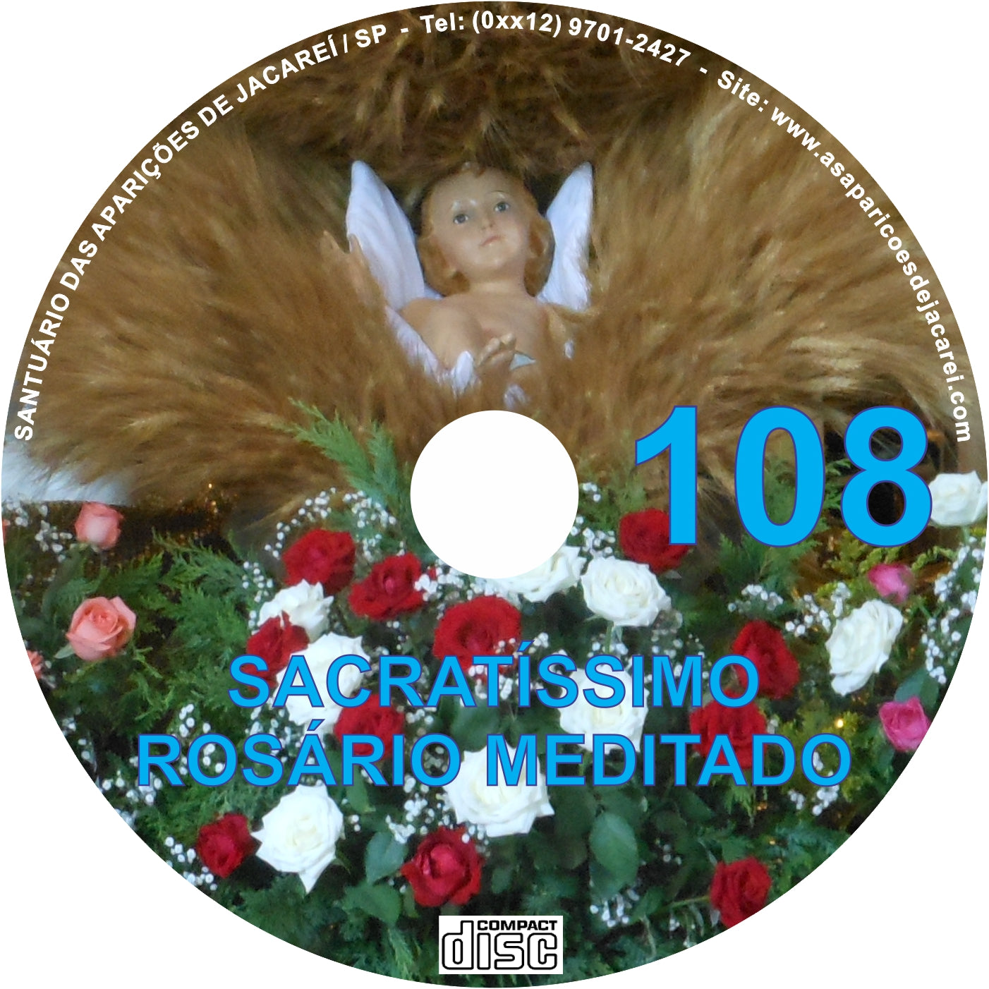 CD Rosário Meditado 108 CD Rosário Meditado 108